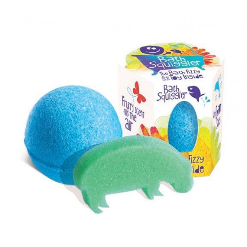 Loot - Bath Squiggler - Bombe effervescente pour le bain - Bleu - Hippo
