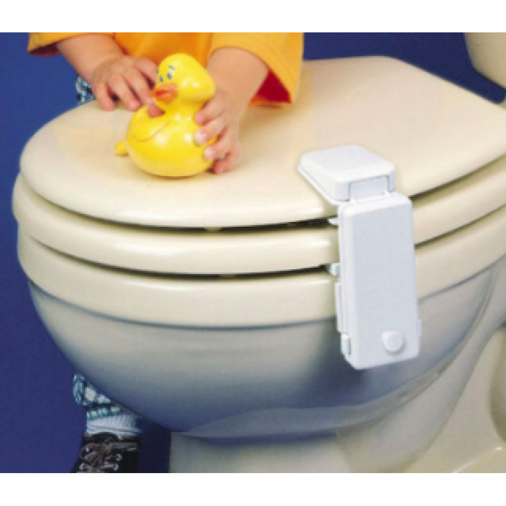 Verrou de Toilette pour Bébé [2 Pack] Mécanisme de Palette Gapless,  Ajustement Universel pour la Plupart des Couvercles de Toilette, Aucun  Outil