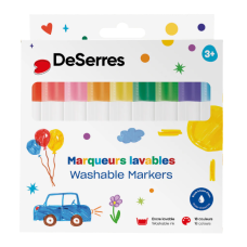 Desserres - Ensemble de 18 marqueurs pour enfants