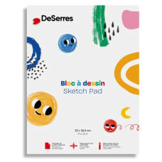 Desserres - Bloc à dessin pour enfants - 50 feuilles