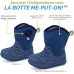 Jan & Jul - Me-Put-On - Toasty-Dry - Bottes d’hiver imperméables avec doublure Sherpa - Noir Jan & Jul - Me-Put-On - Toasty-Dry - Bottes d’hiver imperméables avec doublure Sherpa - Noir
