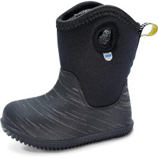 Jan & Jul - Me-Put-On - Toasty-Dry - Bottes d’hiver imperméables avec doublure Sherpa - Noir Jan & Jul - Me-Put-On - Toasty-Dry - Bottes d’hiver imperméables avec doublure Sherpa - Noir