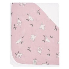 Perlimpinpin - Serviette à capuche pour bébé - Oiseau