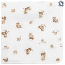 Perlimpinpin - Couverture de bamboo - Loutres Perlimpinpin - Couverture de bamboo - Loutres