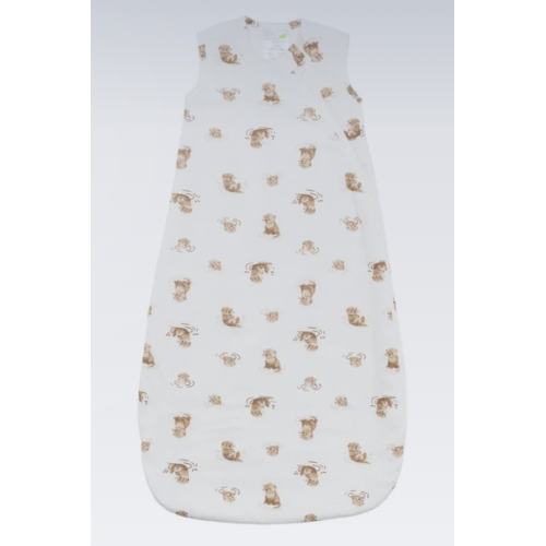 Perlimpinpin - Sac de nuit matelassé en bambou - Loutres (1.0 tog)