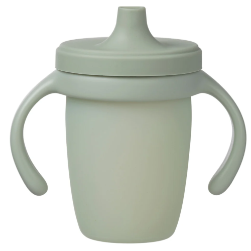 B.BOX - Tasse à bec en silicone - Vert Sauge B.BOX - Tasse à bec en silicone - Vert Sauge