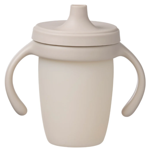 B.BOX - Tasse à bec en silicone - Beige Latté B.BOX - Tasse à bec en silicone - Beige Latté