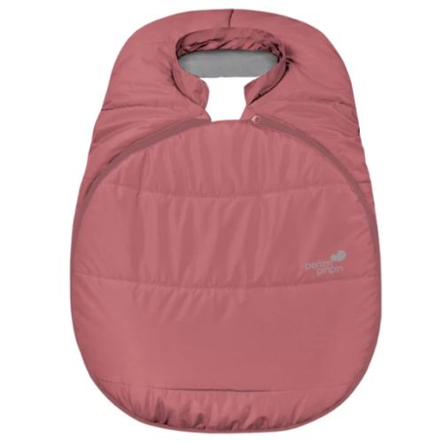 Perlimpinpin - Housse de siège d'auto mi-saison - Rose Tulipe