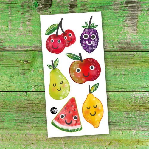 Pico Tatoo - Tatouage pour enfants - Salade de fruits