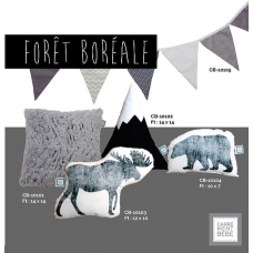 La Libellule - Carrément bébé - Forêt Boréale - Coussins disponibles