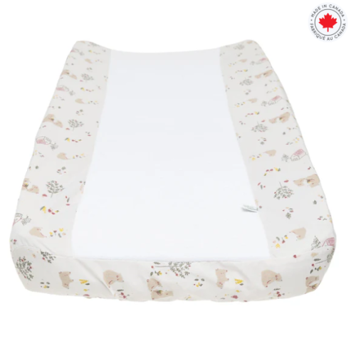 Perlimpinpin - Drap-housse contour pour matelas à langer arqué - Ours
