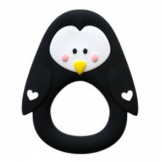 Little Cheeks - Jouet de dentition - Pingouin noir