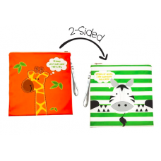 FlapJackKids - Sac imperméable réversible - Girafe / Zèbre