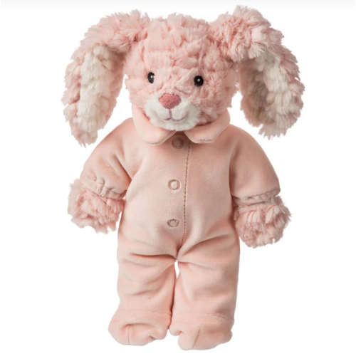 Mary Meyer - Collection Putty Nursery - Lapin en pyjama - Rose poudré 11 "