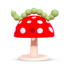 RaZbaby - Jouet de dentition Chompy Champignon à succion