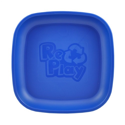 Re-Play - Assiette originale en plastique recyclé - Bleu Marine