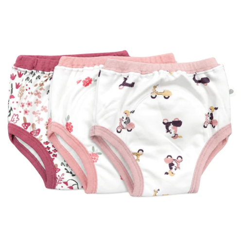 Perlimpinpin - Sous-Vêtements d'entrainement - Paquet de 3 - Fille