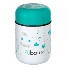 BBLUV - Food - Récipient thermique pour aliments avec cuillère - Aqua