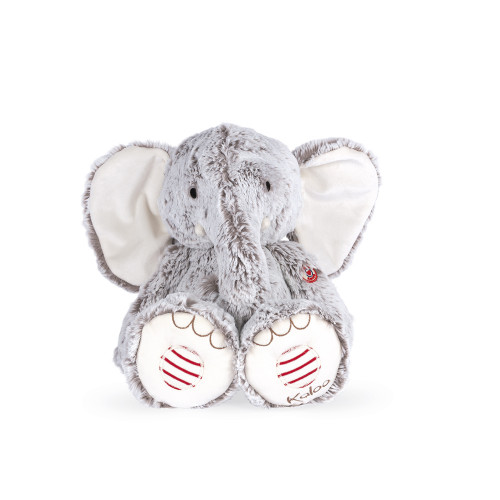 Kaloo - Rouge Kaloo - Peluche éléphant Gris prestige Noa - 38 cm - 963669