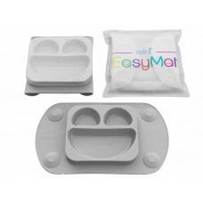 EasyMat - Assiette à succion portable - Gris
