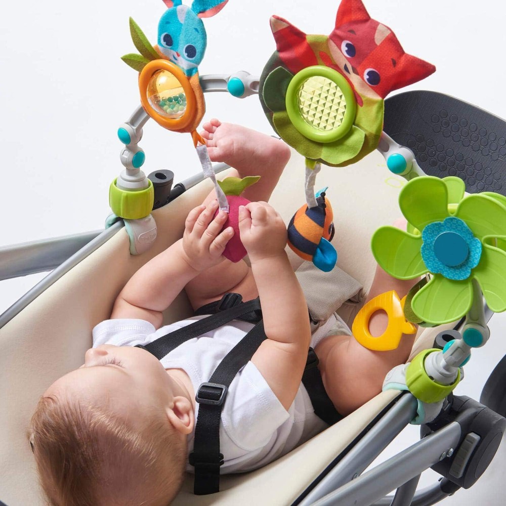 Talinu 24 Anneaux De Jeu Pour Arche Et Poussette - Bébé 0-3 Ans, Sans BPA, Motricité Et Éveil Sensoriel, Boîte De Rangement Incluse