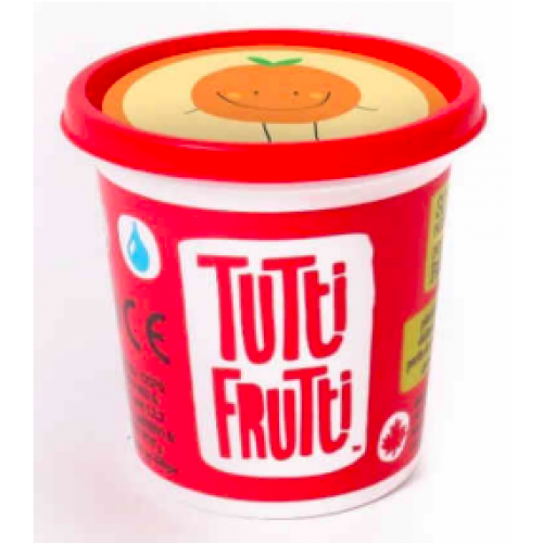 Tutti Frutti - Pâte à modeler - Pot 128g - Saveur de orange