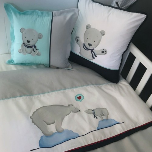 Anaya - Ours Polaire - Coussins disponibles