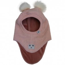 Calikids -  Cagoule d'hiver à pompons - Rose